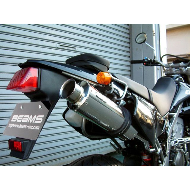 BEAMS SS300 アップタイプ スリップオンマフラー サイレンサー ソニック B403-07-004 ビームス マフラー本体 D-tracker/KLX250