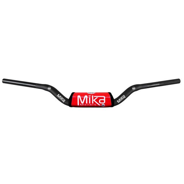 MIKA Metals テーパーハンドルバー RAW シリーズ バーパッドカラー レッド ベンドタイプ MINI LOW BEND mk-ra-mil-red ミカメタルズ ハンドル関連パーツ 汎用