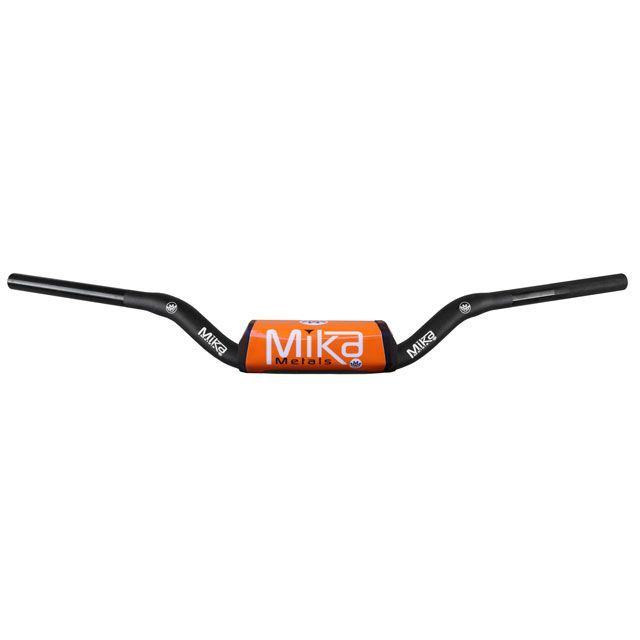 MIKA Metals テーパーハンドルバー RAW シリーズ バーパッドカラー オレンジ ベンドタイプ MINI HIGH BEND mk-ra-mih-org ミカメタルズ ハンドル関連パーツ 汎用
