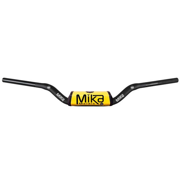 MIKA Metals テーパーハンドルバー RAW シリーズ バーパッドカラー イエロー ベンドタイプ STEWART/VILLO BEND mk-ra-stv-yel ミカメタルズ ハンドル関連パーツ 汎用