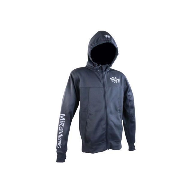 MIKA Metals オリジナルジップアップパーカー（グレー） サイズ XL MK-zipup-XL-GRY ミカメタルズ カジュアルウェア