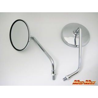 MADMAX CB400Fタイプミラー（メッキ） 純正タイプ 60-1008J マッドマックス ミラー関連パーツ 汎用