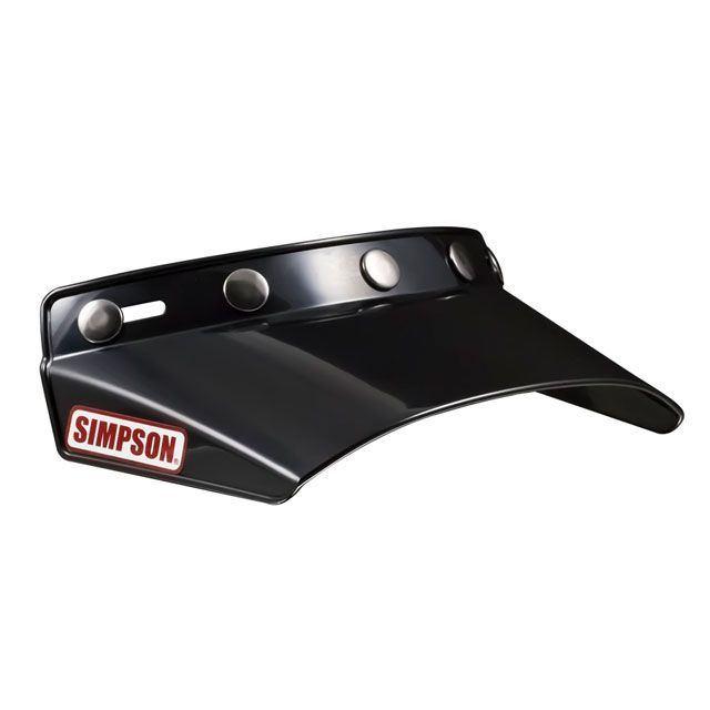 SIMPSON M50用 バイザー カラー ブラック 7707119999 メーカー在庫あり シンプソン ヘルメットバイザー