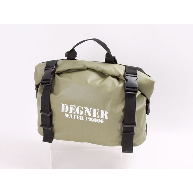 DEGNER NB-148 防水サイドバッグ（カーキ） NB-148-KK メーカー在庫あり デグナー ツーリング用バッグ