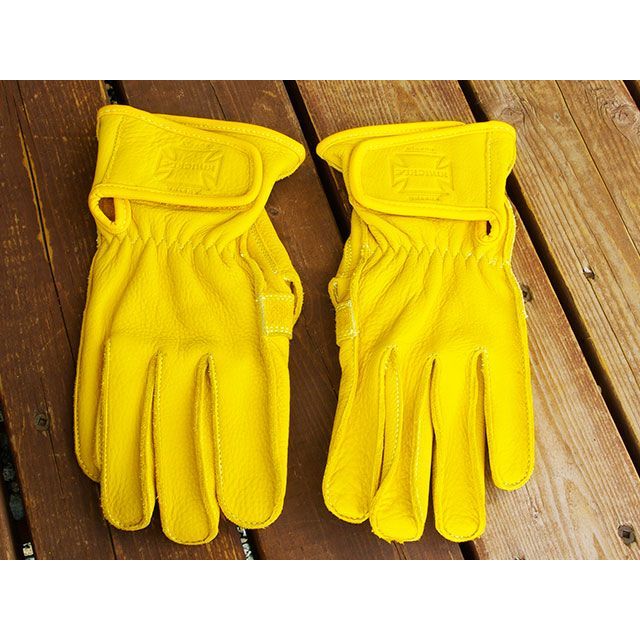 KNUCKLE HEAD KNUCKLE HEAD GLOVES（キャメル） サイズ M KHG1803 ナックルヘッド レザーグローブ