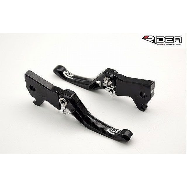 RIDEA 3Dショートノブアジャストブレーキレバー 左右セット（ブラック） RI0000262 リデア レバー NMAX155 NMAX125｜パークアップ 店