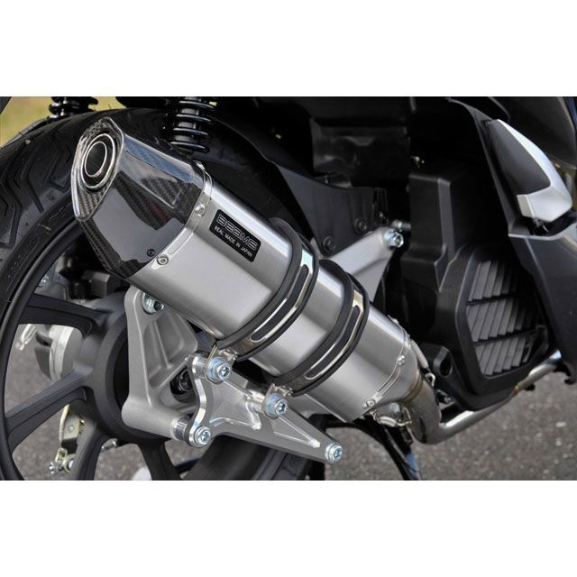 BEAMS CORSA-EVO II フルエキゾーストマフラー ステンレス 政府認証 G183-64-000 ビームス マフラー本体 PCX HYBRID
