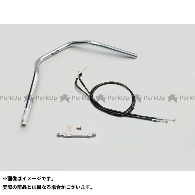 HURRICANE ナロー3型 ハンドルセット（クロームメッキ） H029-047C ハリケーン ハンドル関連パーツ CB1300SF（ABS車） 11,074円