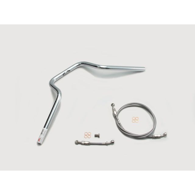HURRICANE クォーター4型 ハンドルセット（クロームメッキ） H029-904C ハリケーン ハンドル関連パーツ CB1300SF（ABS車）