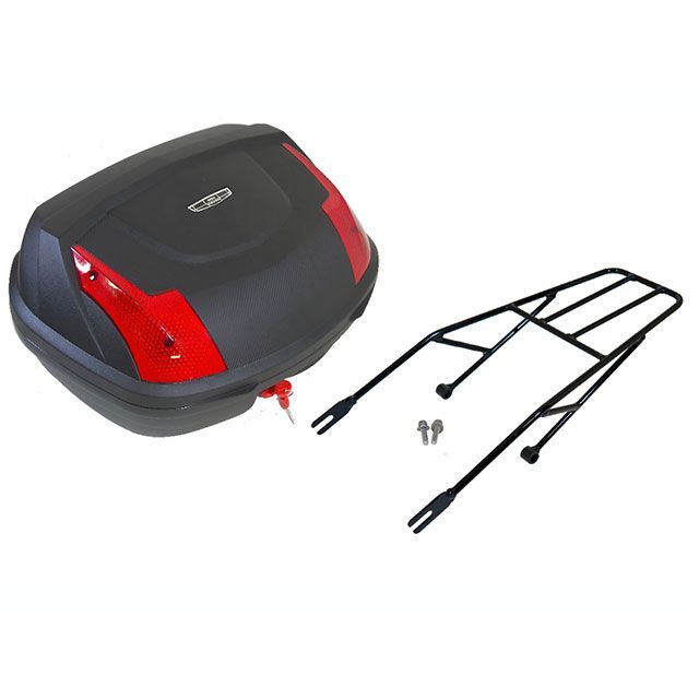 WW スーパーカブC125用リアキャリア リアボックスセット 容量 48リッター wca-36-hwb48 メーカー在庫あり ワールドウォーク キャリア・サポート スーパーカブC125