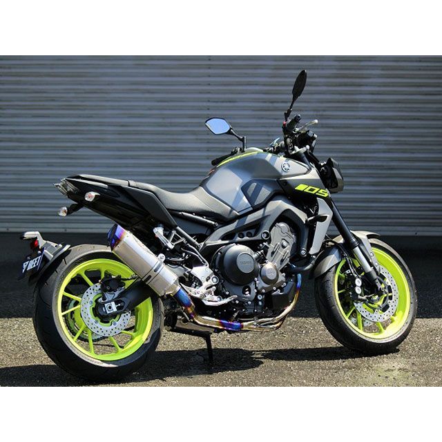 BEET NASSERT Evolution Type II フルエキゾーストマフラー（クリアチタン） 0223-Y51-50 ビートジャパン マフラー本体 MT-09 XSR900