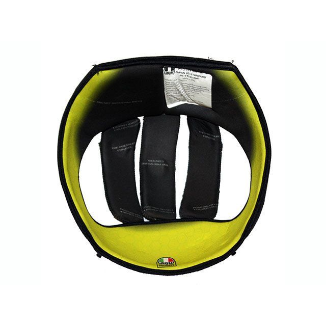 AGV TOP PAD PISTA GR R ASIA FIT（イエロー） サイズ L KIT6023000109 エージーブイ ヘルメット内装オプション