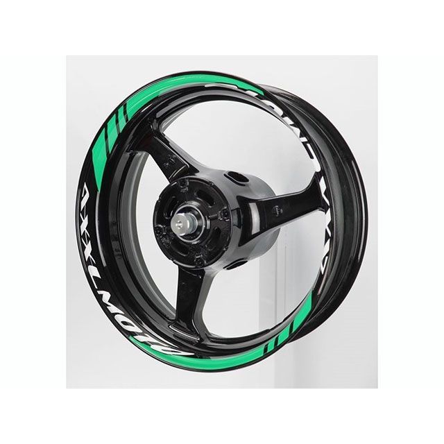 【メーカー直送】AxxL リムステッカー SP1 カラー ホワイト SP1-ホワイト アクセル ハブ・スポーク・シャフト