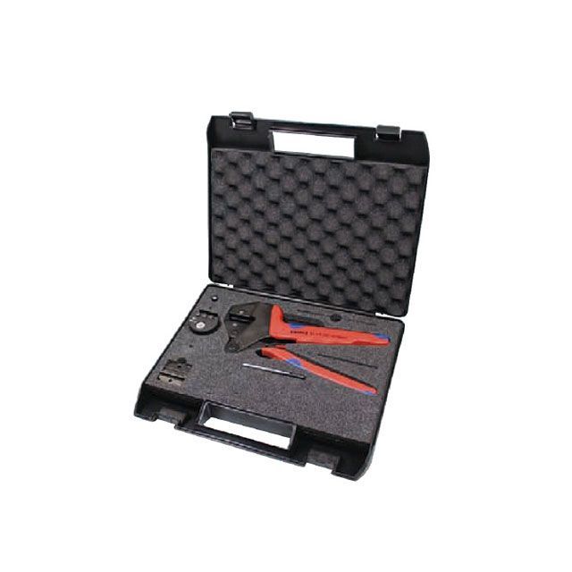 KNIPEX 9743-200-MC4 MC4用クリンピングシステムプライヤーセット ・9743-200-MC4 クニペックス ハンドツール