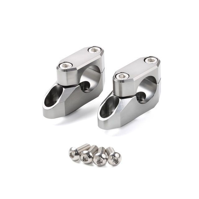 ZETA バーライズキット 20mmオフセット 大径バー（28.6mm）用 F4623 メーカー在庫あり ジータ ハンドルポスト関連パーツ 汎用