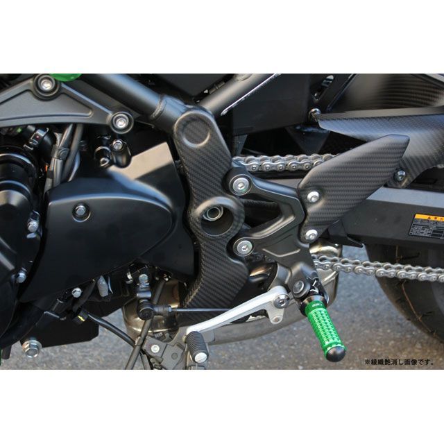 SPEEDRA フレームカバー 左右セット ドライカーボン 仕様 綾織艶あり CKA1110TG SPEEDRA ドレスアップ・カバー Z900RS/CAFE
