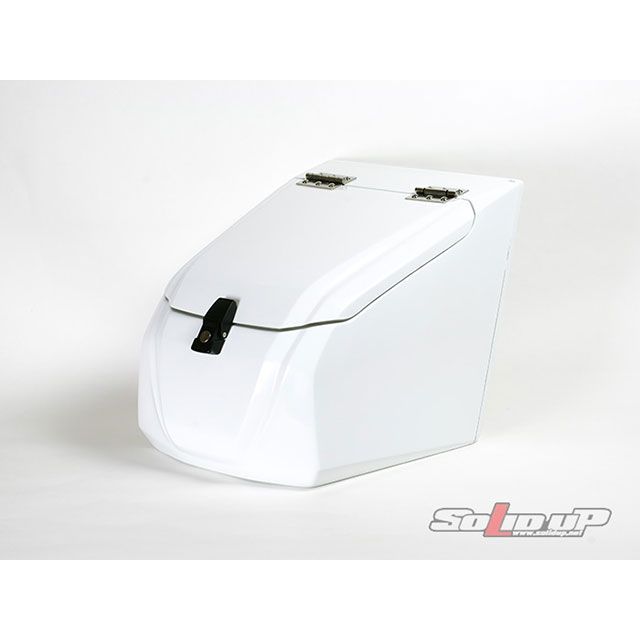 SOLID UP ジャイロX用 フロントボックス（白ゲル） GXO-03W ソリッドアップ ツーリング用ボックス ジャイロX