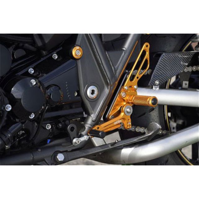 BABYFACE バックステップキット カラー ブラック 002-K036BK ベビーフェイス バックステップ関連パーツ ZRX1200DAEG