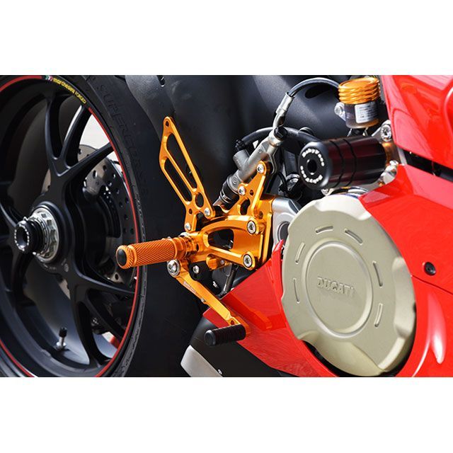 BABYFACE バックステップキット カラー ブラック 002-D025BK ベビーフェイス バックステップ関連パーツ PANIGALE V4