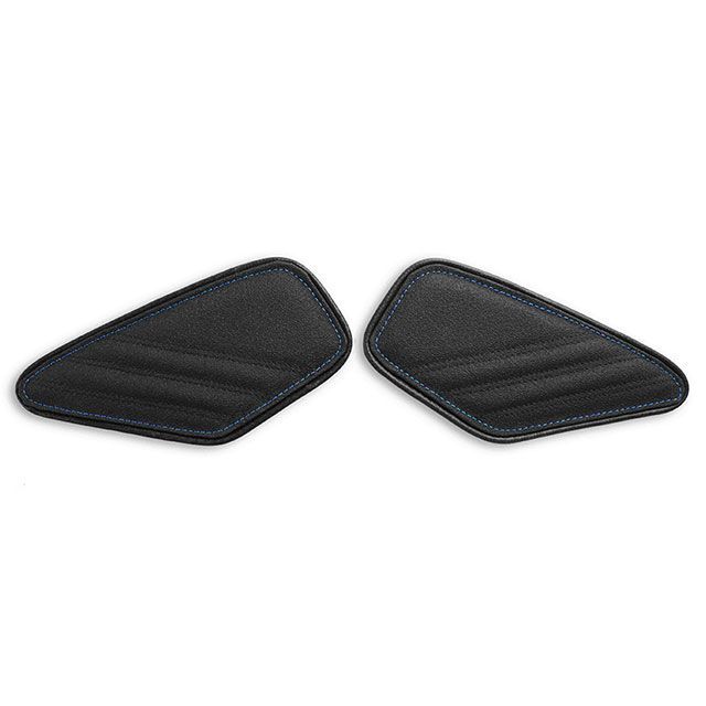 LUI MOTO タンクリーフ/Sport ニーグリップパッド カラー TEC-GRIP/CFブラック/ブルーステッチ LM-L0500222 ルイモト タンク関連パーツ 11,773円