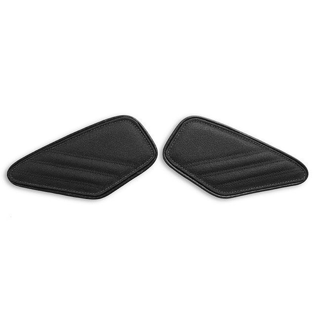 LUI MOTO タンクリーフ/Sport ニーグリップパッド カラー TEC-GRIP/CFブラック/ブラックステッチ LM-L0500224 ルイモト タンク関連パーツ