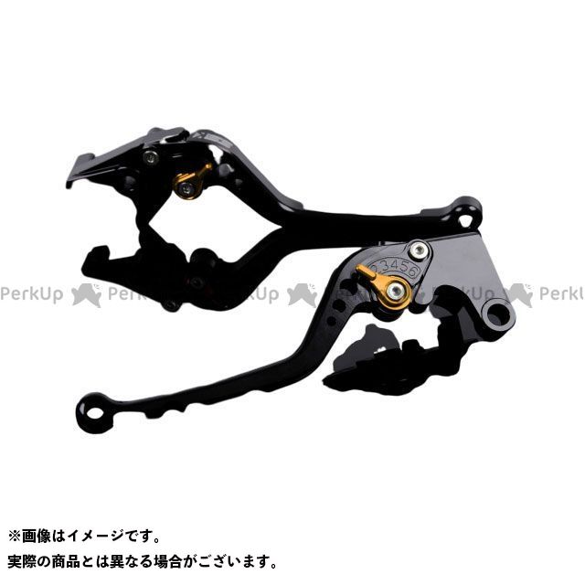 SPEEDRA アルミビレットアジャストレバーセット スタンダードロング（レバー本体：ブラック） アジャスター ゴールド BM0403654-GD SPEEDRA レバー S1000R S1000RR｜パークアップ 店