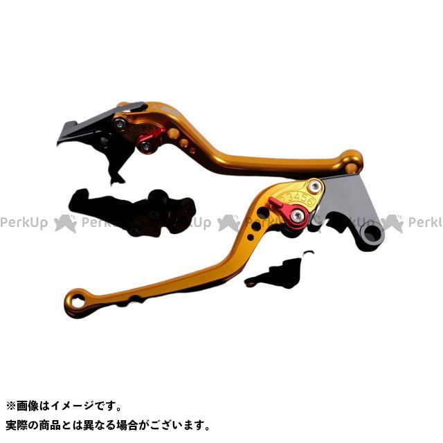 SPEEDRA アルミビレットアジャストレバーセット スタンダードロング（レバー本体：ゴールド） アジャスター レッド BM0403656-RD SPEEDRA レバー S1000R S1000RR