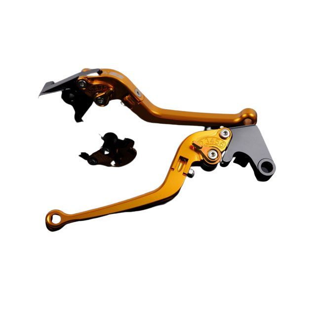 SPEEDRA アルミビレットアジャストレバーセット スタンダード可倒式（レバー本体：ゴールド） アジャスター ゴールド DU0407223-GD SPEEDRA レバー HYPERMOTARD 939 SP HYPERMOTARD 821 SP