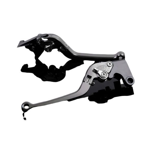 SPEEDRA アルミビレットアジャストレバーセット スタンダード可倒式（レバー本体：チタン） アジャスター シルバー DU0407226-SR SPEEDRA レバー HYPERMOTARD 939 SP HYPERMOTARD 821 SP