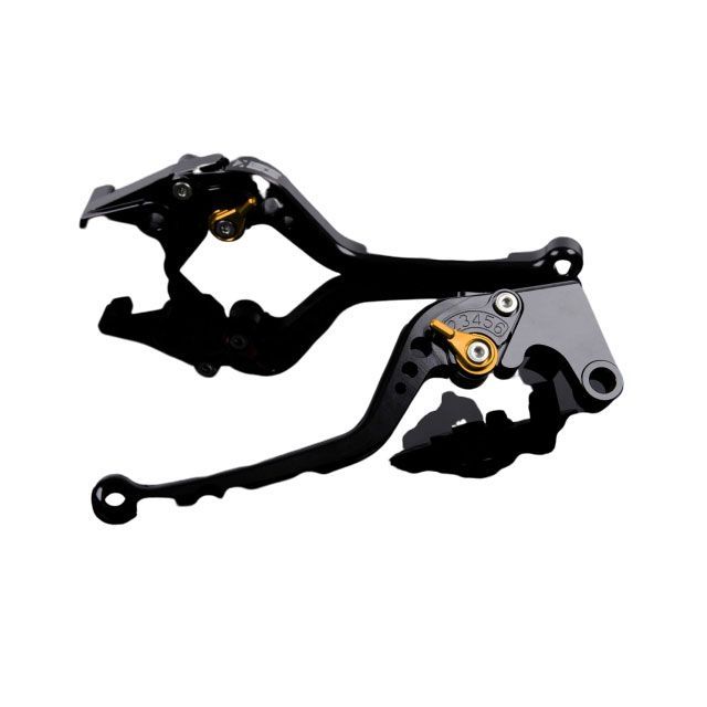 SPEEDRA アルミビレットアジャストレバーセット スタンダードロング（レバー本体：グリーン） アジャスター ゴールド DU0407234-GD SPEEDRA レバー HYPERMOTARD 939 SP HYPERMOTARD 821 SP