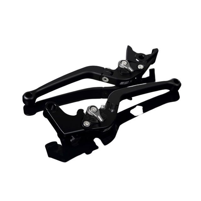 SPEEDRA アルミビレットアジャストレバーセット スタンダード可倒式（レバー本体：マットブラック） アジャスター マットチタン LVAM061BK-TM メーカー在庫あり SPEEDRA レバー HYPERMOTARD 939 SP HYPERMO…