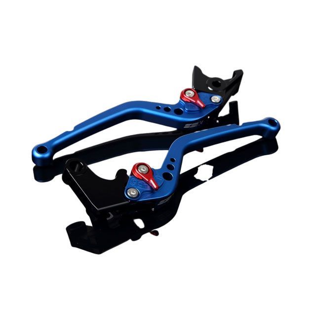 SPEEDRA アルミビレットアジャストレバーセット スタンダードロング（レバー本体：マットブルー） アジャスター マットレッド LVBM061BE-RD SPEEDRA レバー HYPERMOTARD 939 SP HYPERMOTARD 821 SP