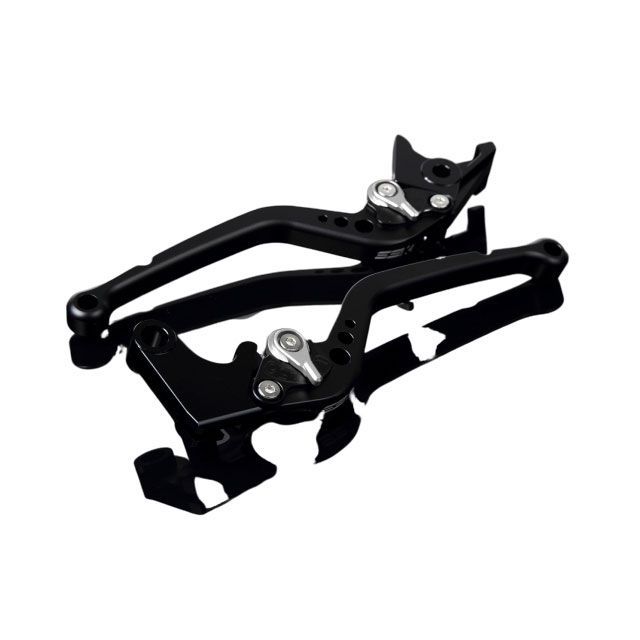 SPEEDRA アルミビレットアジャストレバーセット スタンダードロング（レバー本体：マットブラック） アジャスター マットシルバー LVBM061BK-SR SPEEDRA レバー HYPERMOTARD 939 SP HYPERMOTARD 821…