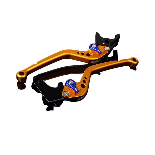 SPEEDRA アルミビレットアジャストレバーセット スタンダードロング（レバー本体：マットゴールド） アジャスター マットブルー LVBM061GD-BE SPEEDRA レバー HYPERMOTARD 939 SP HYPERMOTARD 821 &hellip;｜パークアップ 店 9,115円