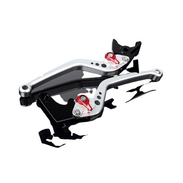 SPEEDRA アルミビレットアジャストレバーセット スタンダードロング(レバー本体:マットシルバー) アジャスター マットレッド LVBM061SR-RD SPEEDRA レバー HYPERMOTARD 939 SP HYPERMOTARD 821 …|パークアップ 店