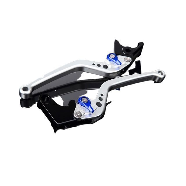 SPEEDRA アルミビレットアジャストレバーセット スタンダードロング（レバー本体：マットシルバー） アジャスター マットブルー LVBM061SR-BE SPEEDRA レバー HYPERMOTARD 939 SP HYPERMOTARD 821 …