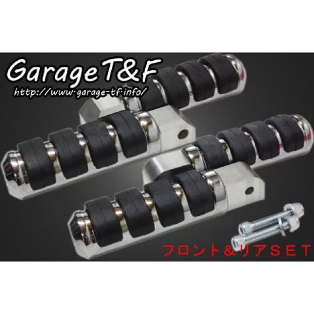 Garage TF Garage TF:ガレージ TF アルミフットペグ フロント＆リアセット タイプI ドラッグスター 250 YAMAHA ヤマハ