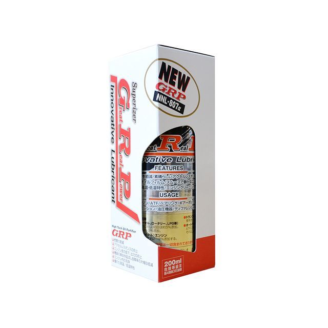 GRP オイル添加剤 容量 200ml GRP-10040 ジーアルピー 添加剤｜パークアップ 店