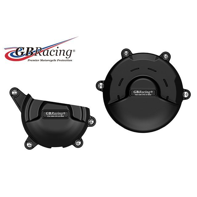 GBRacing エンジンカバーセット 2点 EC-V4-2018-SET-GBR GBレーシング ドレスアップ・カバー Panigale V4/S