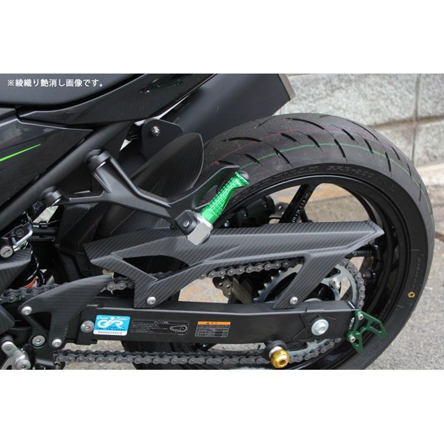 SPEEDRA リアフェンダー 純正タイプ ドライカーボン 仕様 綾織り艶消し CKA1205TM SPEEDRA フェンダー NINJA250/400|パークアップ 店