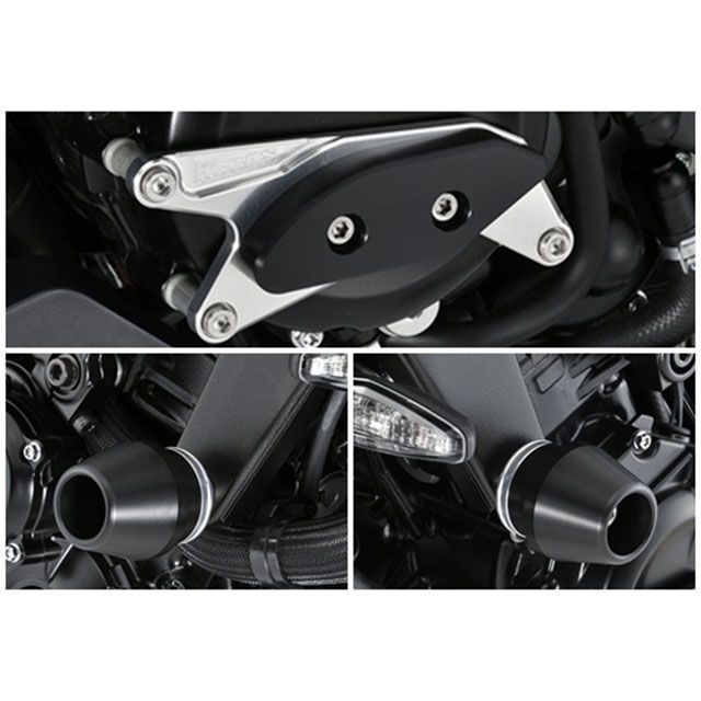 AGRAS レーシングスライダー 3点セット フレームφ60＋ジェネレーターA カラー ジュラコン/ホワイト 342-302-008 アグラス スライダー類 KATANA