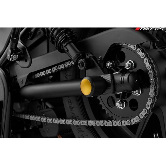 BIKERS H0446 RRアクスルプロテクター カラー ライトゴールド H0446-LGD バイカーズ その他サスペンションパーツ Rebel250 Rebel500|パークアップ 店