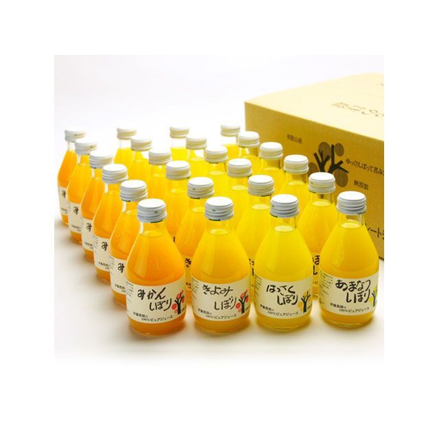 ito-noen 100％ピュアジュース180ml×24本 509 伊藤栽培所 室外膳立て装置