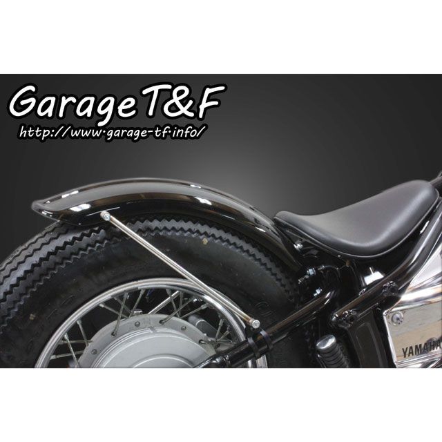 T&F ビンテージフェンダーキット(ロング) ・DS400FD03 ガレージT&F フェンダー ドラッグスター400|パークアップ 店