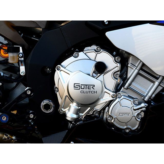 SUTERCLUTCH SUTER スーター ビレットエンジンクラッチ2次カバー 004-15510 スータークラッチ ドレスアップ・カバー YZF-R1