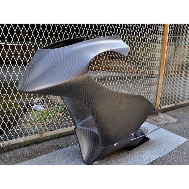 T2Racing フルカウル TYPE-2 レースタイプ カーボン スクリーン ダブルバブルスクリーンタイプ2 サイドスタンドカット 無 T2-COW2-R-C-2 T2レーシング カウル・エアロ NSR250|パークアップ 店
