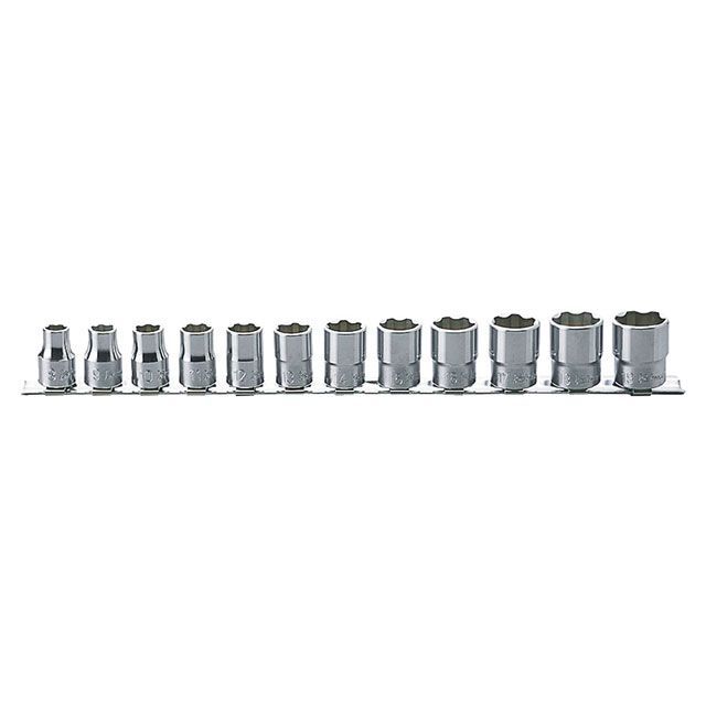 Ko-ken RS3410M/12 12点組 3/8SQ サーフェイスソケット・レールセット RS3410M/12 コーケン お手々物の具