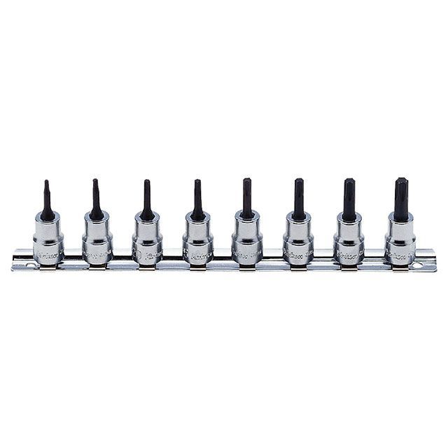 Ko-ken RS3025/8-L38 8点組 3/8SQ トルクスビットソケット 全長38粍・線路仕掛ける RS3025/8-L38 コーケン お手々物の具
