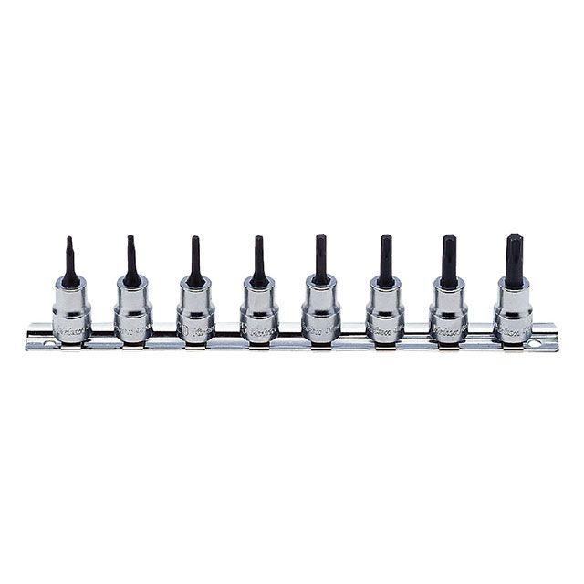 Ko-ken RS3025/8-L50 8点組 3/8SQ トルクスビットソケット 全長50粍・線路仕掛ける RS3025/8-L50 コーケン お手々物の具