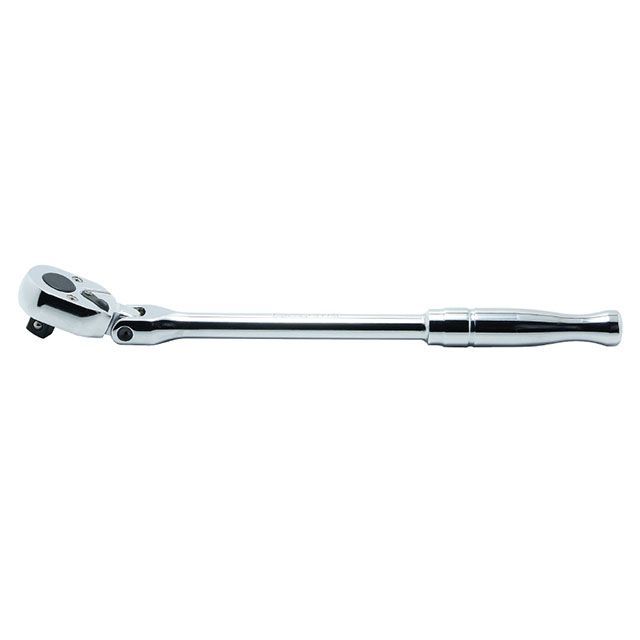 Ko-ken 3774P 3/8SQ 首振ラチェットハンドル ポリッシュ手持ち部分 全長265粍 3774P コーケン お手手物の具